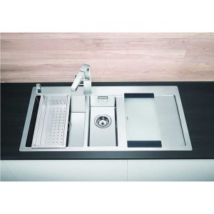 Blanco CLARON 6 S IF Paslanmaz Çelik Evye, Sağ Damlalıklı, Tezgah üstü - 1