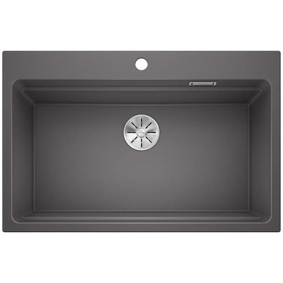 Blanco ETAGON 8 Granit Evye, Kaya Gri, Tezgah üstü, 78x51 cm, Aksesuar hediyeli - 1