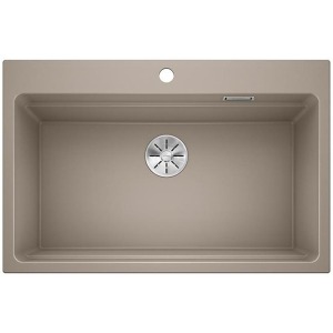 Blanco ETAGON 8 Granit Evye, Tartufo, Tezgah üstü, 78x51 cm, Aksesuar hediyeli - Blanco
