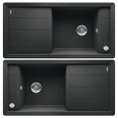 Blanco FARON XL 6 S Granit Evye, Antrasit, Tek Hazneli, Damlalıklı, 100x50 cm - 3