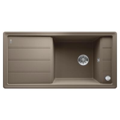 Blanco FARON XL 6 S Granit Evye, Tartufo, Tek Hazneli, Damlalıklı, 100x50 cm - 1