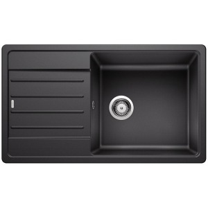 Blanco LEGRA XL 6 S Granit Evye, Antrasit, Tek Hazneli, Damlalıklı, 86x50 cm - Blanco