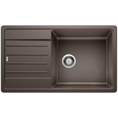 Blanco LEGRA XL 6 S Granit Evye, Kahve, Tek Hazneli, Damlalıklı, 86x50 cm - 1