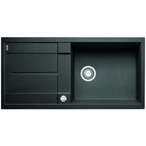 Blanco METRA XL 6 S Granit Evye, Antrasit, Tek Hazneli, Damlalıklı, 100x50 cm - 1