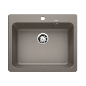 Blanco NAYA 6 Granit Evye, Tartufo, Tezgah üstü, Tek Hazneli, 61,5x51 cm - Blanco