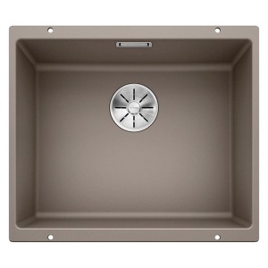 Blanco SUBLINE 500 U Granit Evye, Tartufo, Tek hazneli, Tezgah altı, 50x40 cm - Blanco