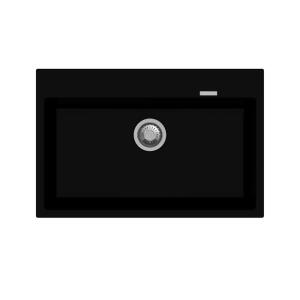 Carysıl 780 Waltz, Tezgah Üstü, Granit, Nero Renk Eviye 78X51 - CARYSIL