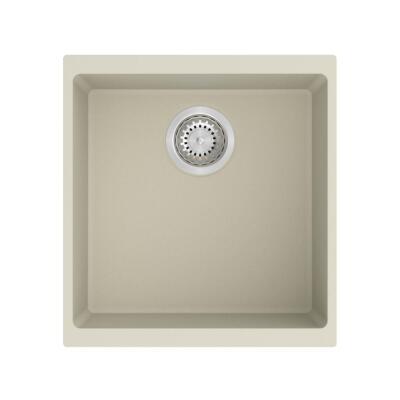 Carysıl N100M ENIGMA, Tezgah Altı, Granit, Krem Renk Evye, 43X46 - 1