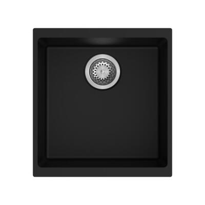 Carysıl N100M ENIGMA, Tezgah Altı, Granit, Nero Renk Evye 43X46 - 1