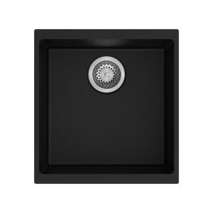 Carysıl N100M ENIGMA, Tezgah Altı, Granit, Nero Renk Evye 43X46 - CARYSIL