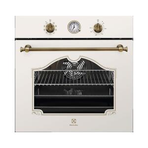 Electrolux Ankastre Rustik Krem Set, EOA5220FOV Fırın, EGH6343RON Ocak, EFC226V Davlumbaz - 2