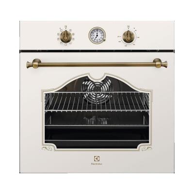 Electrolux Ankastre Rustik Krem Set, EOA5220FOV Fırın, EGH6343RON Ocak, EFC226V Davlumbaz - 2