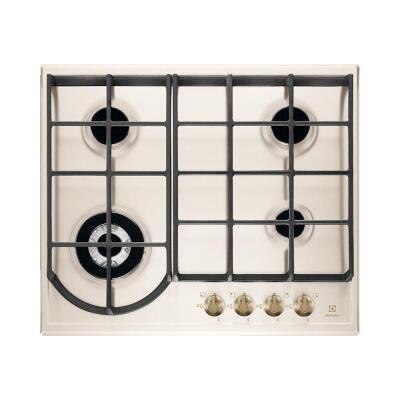 Electrolux Ankastre Rustik Krem Set, EOA5220FOV Fırın, EGH6343RON Ocak, EFC226V Davlumbaz - 3