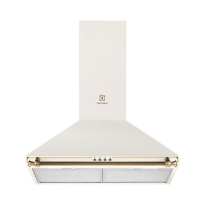 Electrolux EFC226V Duvar Tipi Rustik Davlumbaz, Krem, 60cm - 1