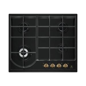 Electrolux EGH6343ROR Rustik Gazlı Ocak, 60cm, Siyah - 1