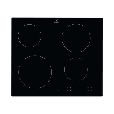 Electrolux EHF6240IOK Ankastre Elektrikli Cam Ocak, 60cm, Siyah - 1