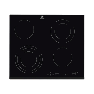 Electrolux EHF6343FOK Ankastre Elektrikli Cam Ocak, 60cm, Siyah - Electrolux
