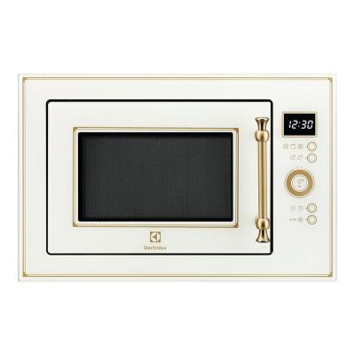 Electrolux EMT25203OC Ankastre Rustik Izgaralı Mikrodalga Fırın, Krem - 1