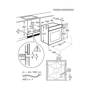 Electrolux EOF5C50BZ Ankastre Fırın, Siyah, Surround Cook - 2