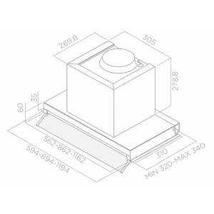 Elica BOX IN PLUS IXGL.A.60 Ankastre Davlumbaz, 60 cm - 3