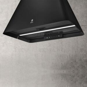 Elica IKONA LIGHT BL MAT-F-60 Ada Davlumbaz, Siyah, 60cm, 610m3 - Elica