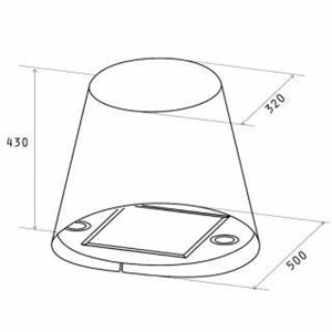 Elica Juno Black F-50 Davlumbaz Siyah - 2