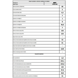 ESTY 1390 Ankastre Sürgülü Aspiratör, Beyaz, 60 cm - 3