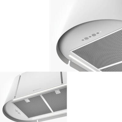 Faber BEAT XL WH MATT F80 Ada Davlumbaz, Mat Beyaz, 80 cm - 2