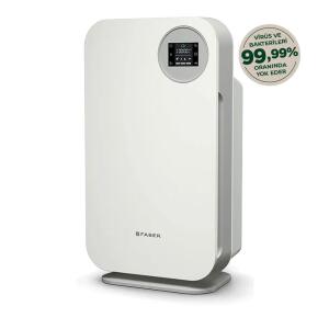 Faber FBF PH 1020, Air Hub Portable Hava Temizleyici, Mat Beyaz renk - 1