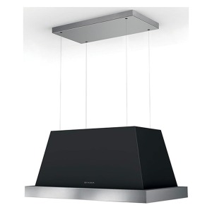 Faber THEA ISOLA EV8 DG MATT F80 SC Ada Davlumbaz, Mat Gri, 80 cm - 2