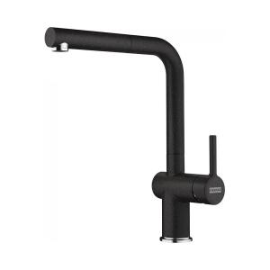 Franke Active Plus Doccia Mutfak Armatürü, Nero, Siyah, Spiralli Başlık - Franke