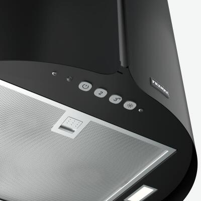 Franke FSMS F42 BK MATT Ada Davlumbaz, Mat Siyah Renk - 3