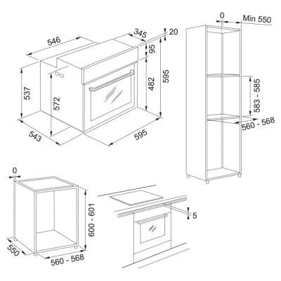 Franke Ankastre Fırın FMY 99 P BK, Siyah Renk - 2