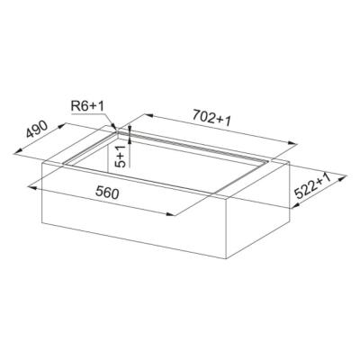 Franke FSM 709 HI Ankastre Davlumbazlı Cam Ocak - 3
