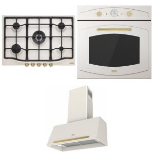 Franke Ankastre Set; FCO 86 H Fırın, FCH 755 4G TC PW C Ocak, FCO 70 PW G Davlumbaz - Franke