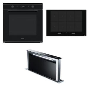 Franke Ankastre Set; FMY 98 P BK Fırın, FMY 808 I FP BK Ocak, FDW 908 IB XS Davlumbaz - 1