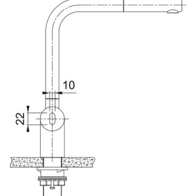 Franke Atlas Neo Sensör Doccia, Industrial Black Renk, Spiralli Armatür - 3