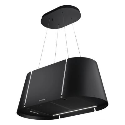 Faber BEAT XL BK MATT F80 Ada Davlumbaz, Mat Siyah, 80 cm - 1