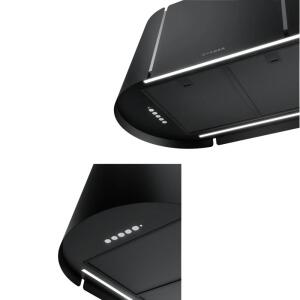 Faber BEAT XL BK MATT F80 Ada Davlumbaz, Mat Siyah, 80 cm - 2