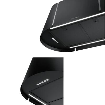 Faber BEAT XL BK MATT F80 Ada Davlumbaz, Mat Siyah, 80 cm - 2