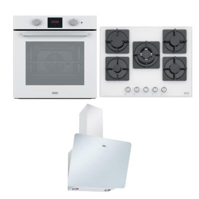 Franke Beyaz Set 2, Fırın, Ocak, Davlumbaz, Evye ve Armatür - 2