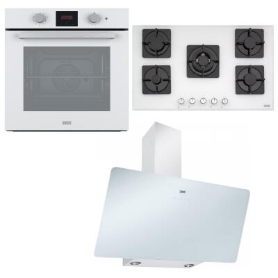 Franke Beyaz Set 8, Fırın, Ocak, Davlumbaz - 1