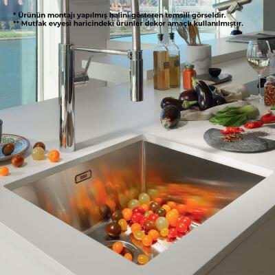 Franke Box BXX 210-50 Paslanmaz Çelik Evye, 50x41cm - 2