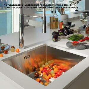 Franke Box BXX 210-68 Paslanmaz Çelik Evye, 68x41cm - 2