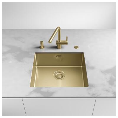 Franke BXM 210/110-50 Paslanmaz Çelik Evye, Gold Renk, 54x45 cm - 3