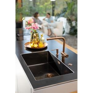 Franke BXM 210/110-68 Paslanmaz Çelik Evye, Antrasit Renk, 72x45 cm - 3