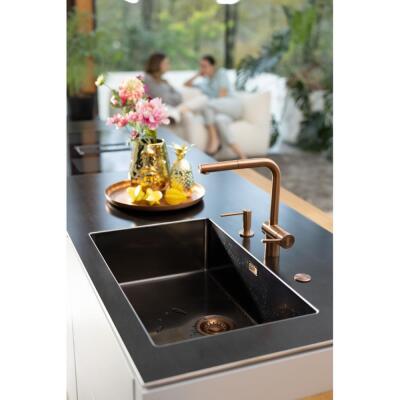 Franke BXM 210/110-68 Paslanmaz Çelik Evye, Antrasit Renk, 72x45 cm - 3