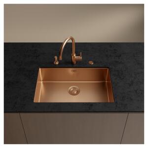 Franke BXM 210/110-68 Paslanmaz Çelik Evye, Copper Renk, 72x45 cm - 3