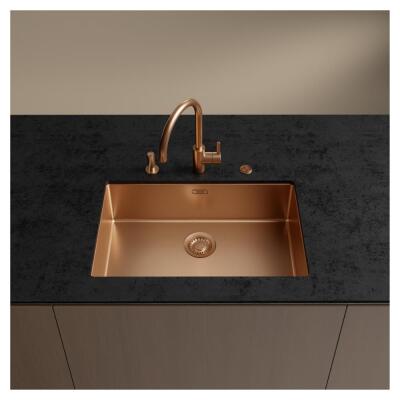 Franke BXM 210/110-68 Paslanmaz Çelik Evye, Copper Renk, 72x45 cm - 3