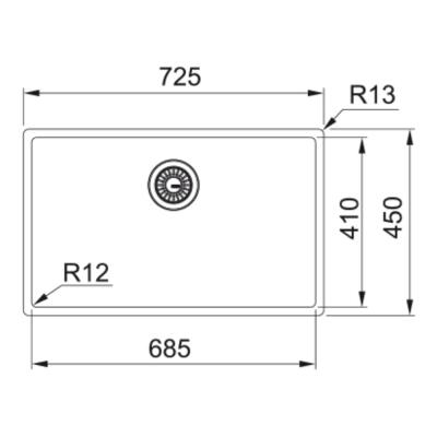 Franke BXM 210/110-68 Paslanmaz Çelik Evye, Gold Renk, 72x45 cm - 5